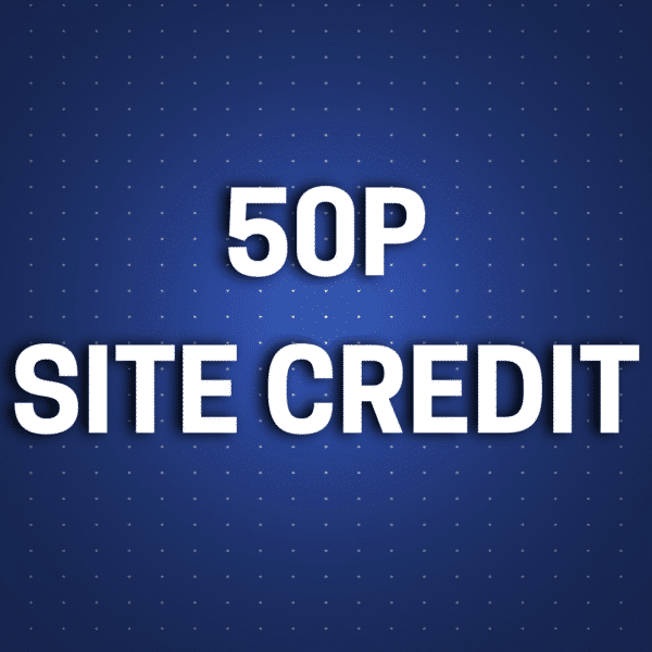 50p Site Credit
