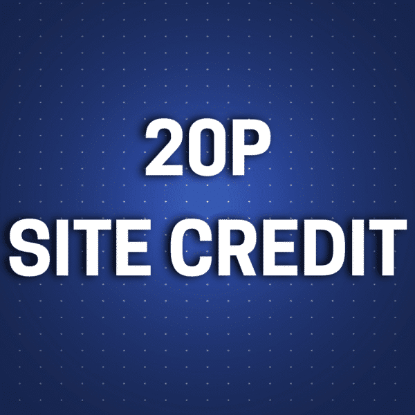 20p Site Credit