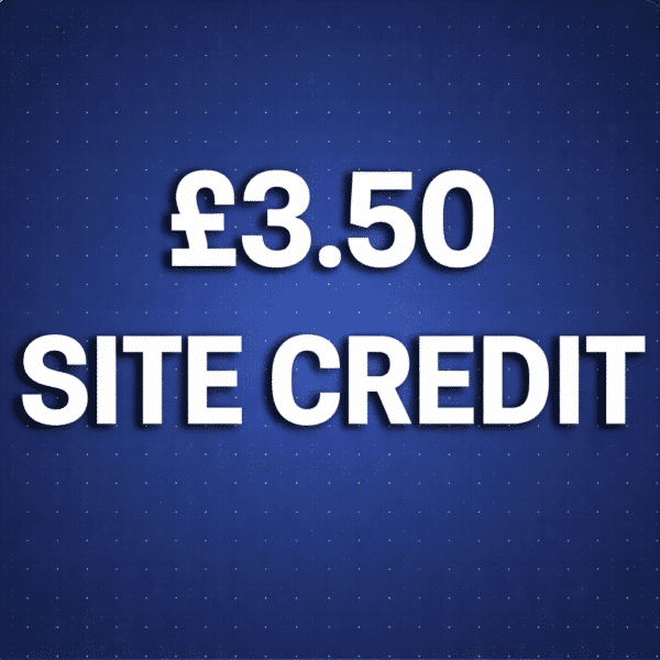 £3.50 site credit