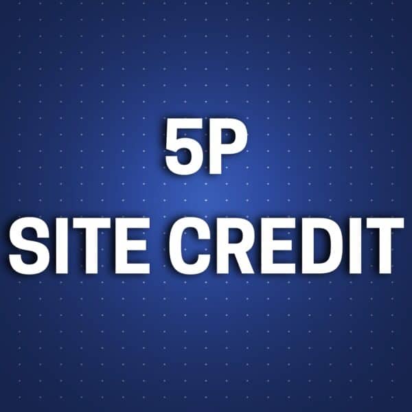 5p Site Credit