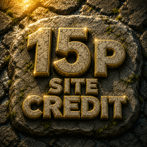 15p site credit