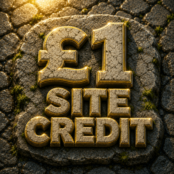 £1.00 Site Credit
