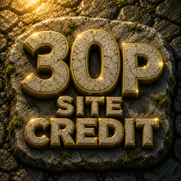 30p Site Credit