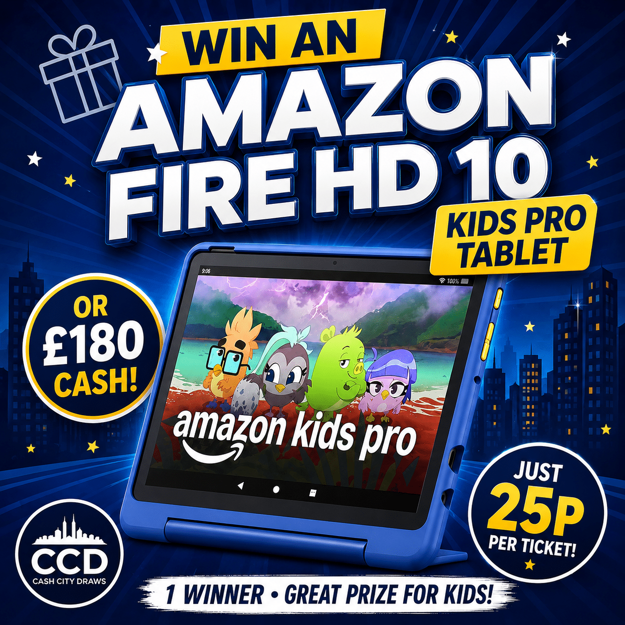 AMAZON FIRE HD 10 KIDS PRO TABLET