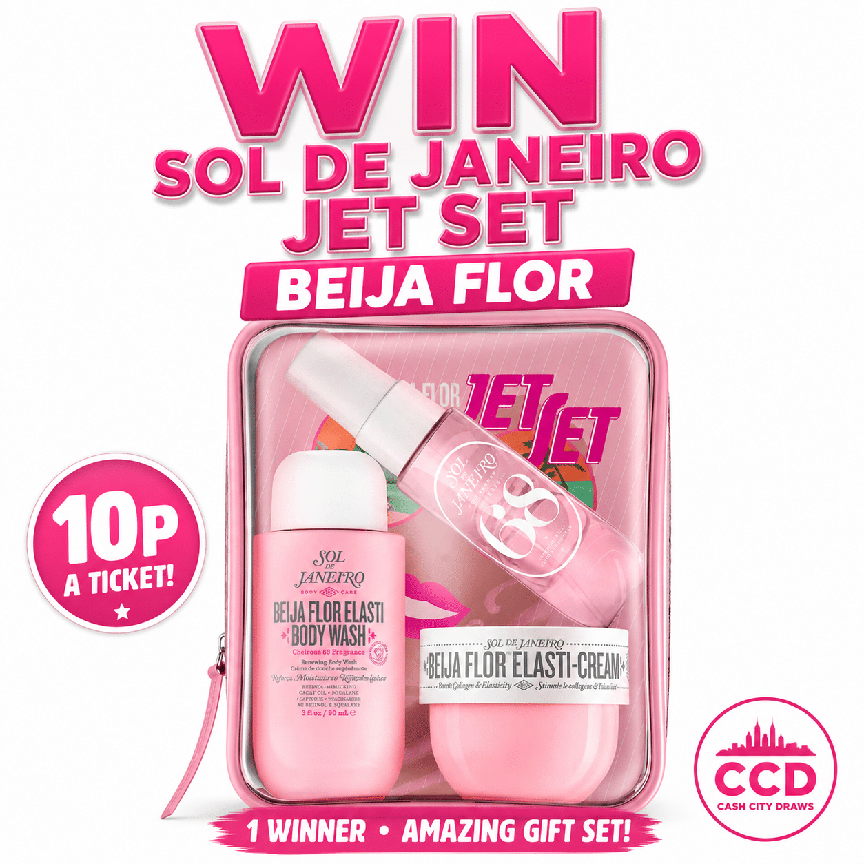 🌸 WIN A SOL DE JANEIRO BEIJA FLOR JET SET 🌸