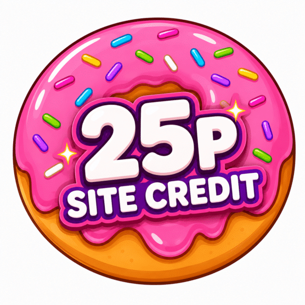 25p site credit