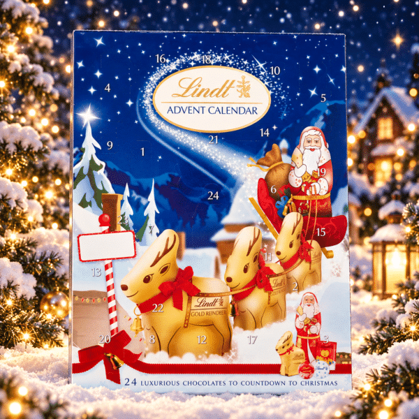 Lindt Chocolates Santa Advent Calendar worth £16 or £12 CASH