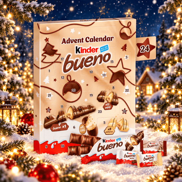Kinder Bueno Christmas Advent Calendar Worth £7 or £5 CASH