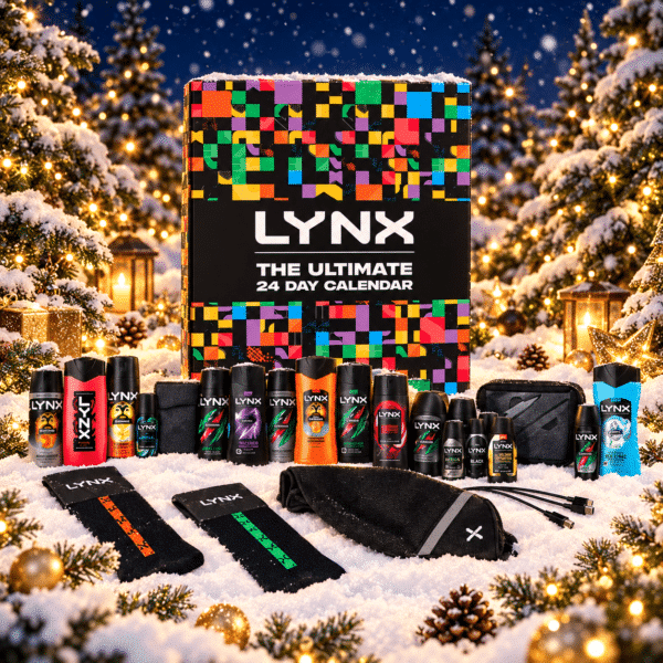 Lynx 24 Day Advent Calendar Worht £70 or £60 CASH