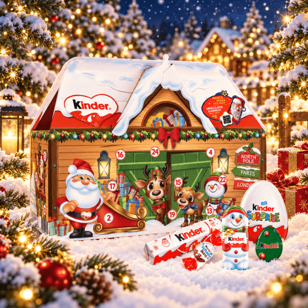 Kinder Chocolate House Christmas Advent Calendar Worth £20 or £15 CASH